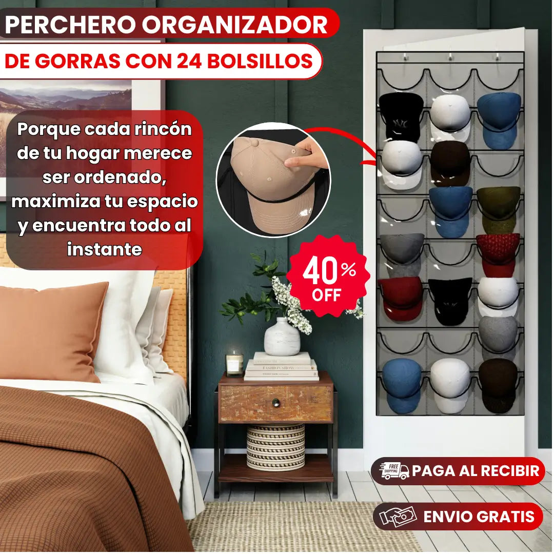 ¿Por qué elegir nuestro Organizador de Gorras?