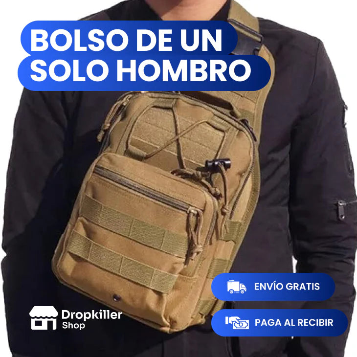 Mochila Militar Sling - táctica, resistente y  versátil