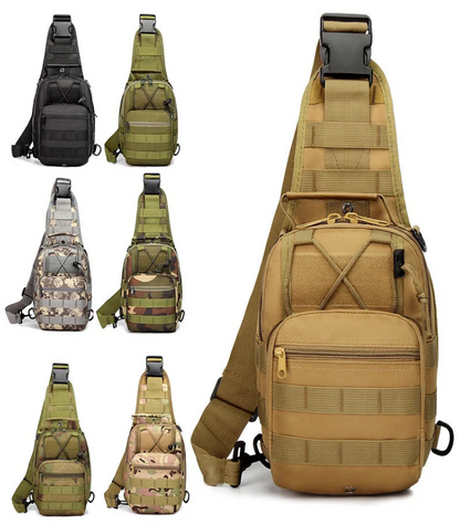 Mochila Militar Sling - táctica, resistente y  versátil