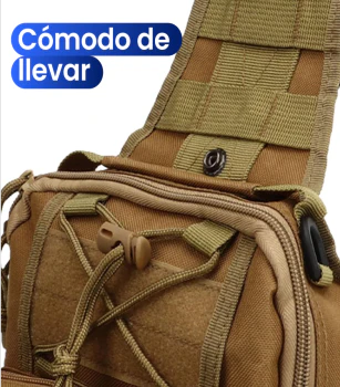Mochila Militar Sling - táctica, resistente y  versátil